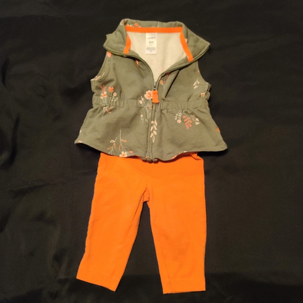 Infant 2 piece top and bottom set!